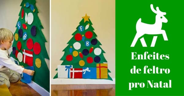 Decoracao de Natal Para Sala de Aula com feltro