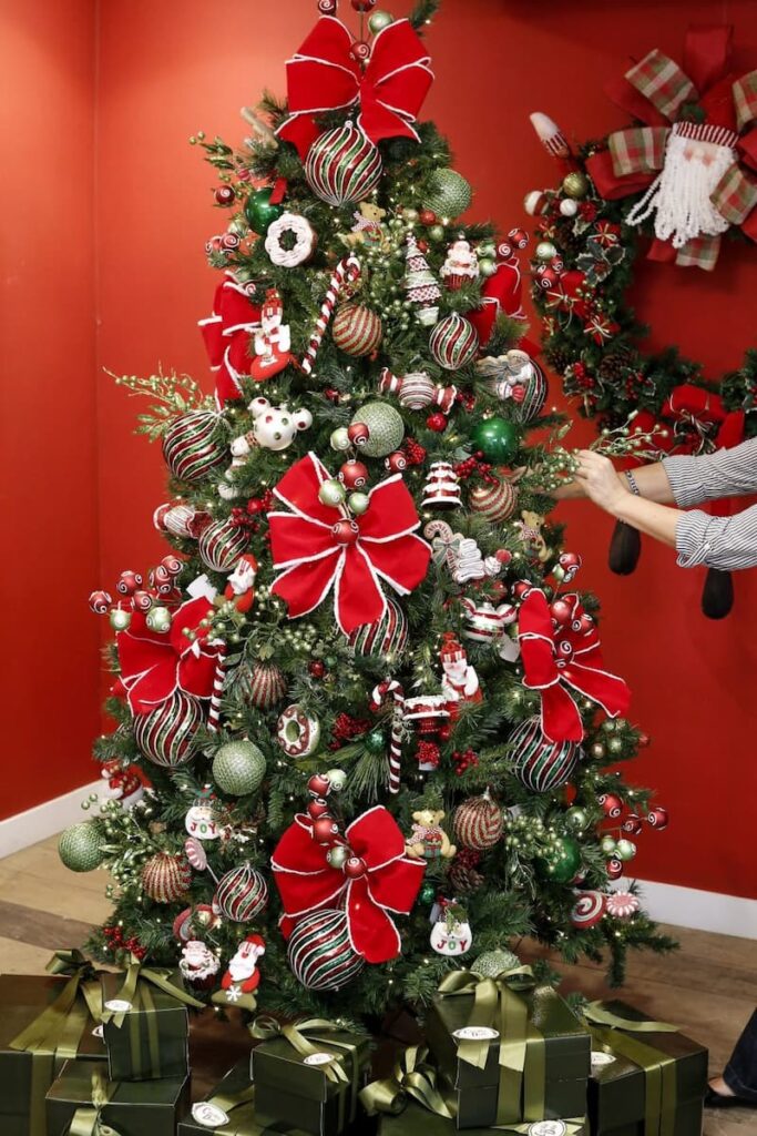 Onde Comprar Arvore de Natal 2025 4 lacos para arvore de natal 1