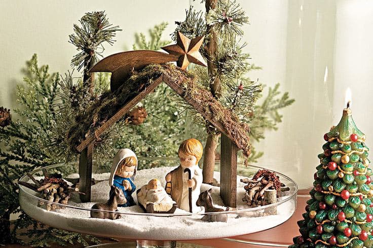 Presépio de Natal | Significado, como fazer 3 presepio de natal para mesa
