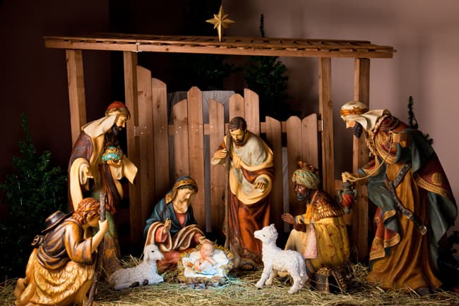 presepio de natal pequeno