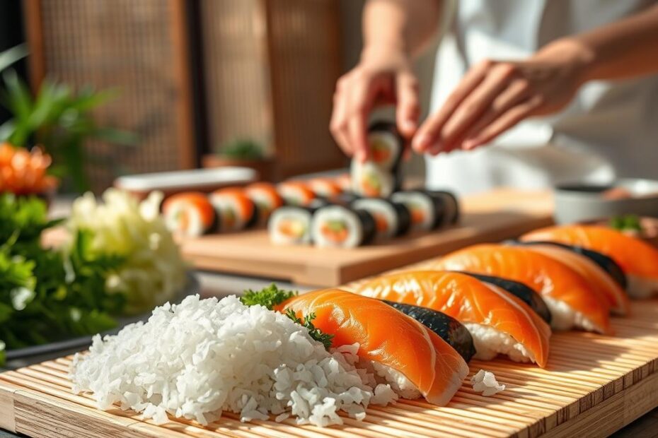 Como fazer sushi receita completa
